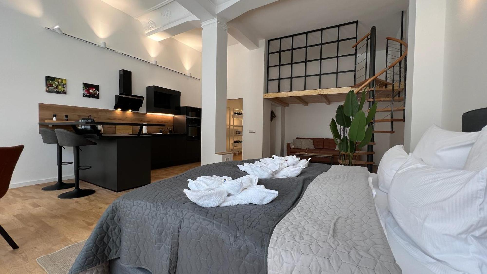 Neu! City-Loft-Apartment Im Goethe Palais I 5P I Lift I Parkplatz I Zentrum I Helios Ауэ Экстерьер фото